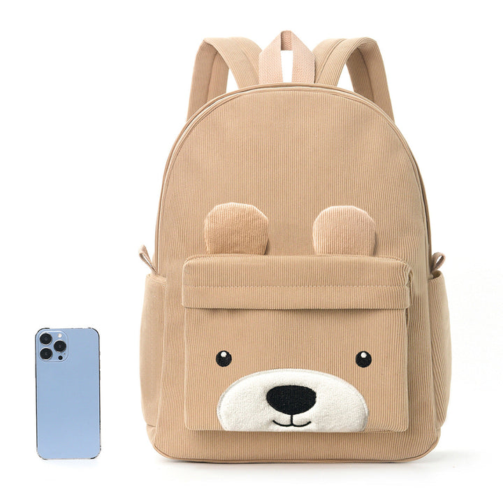 Children's backpack with playful bear motif Kalsten