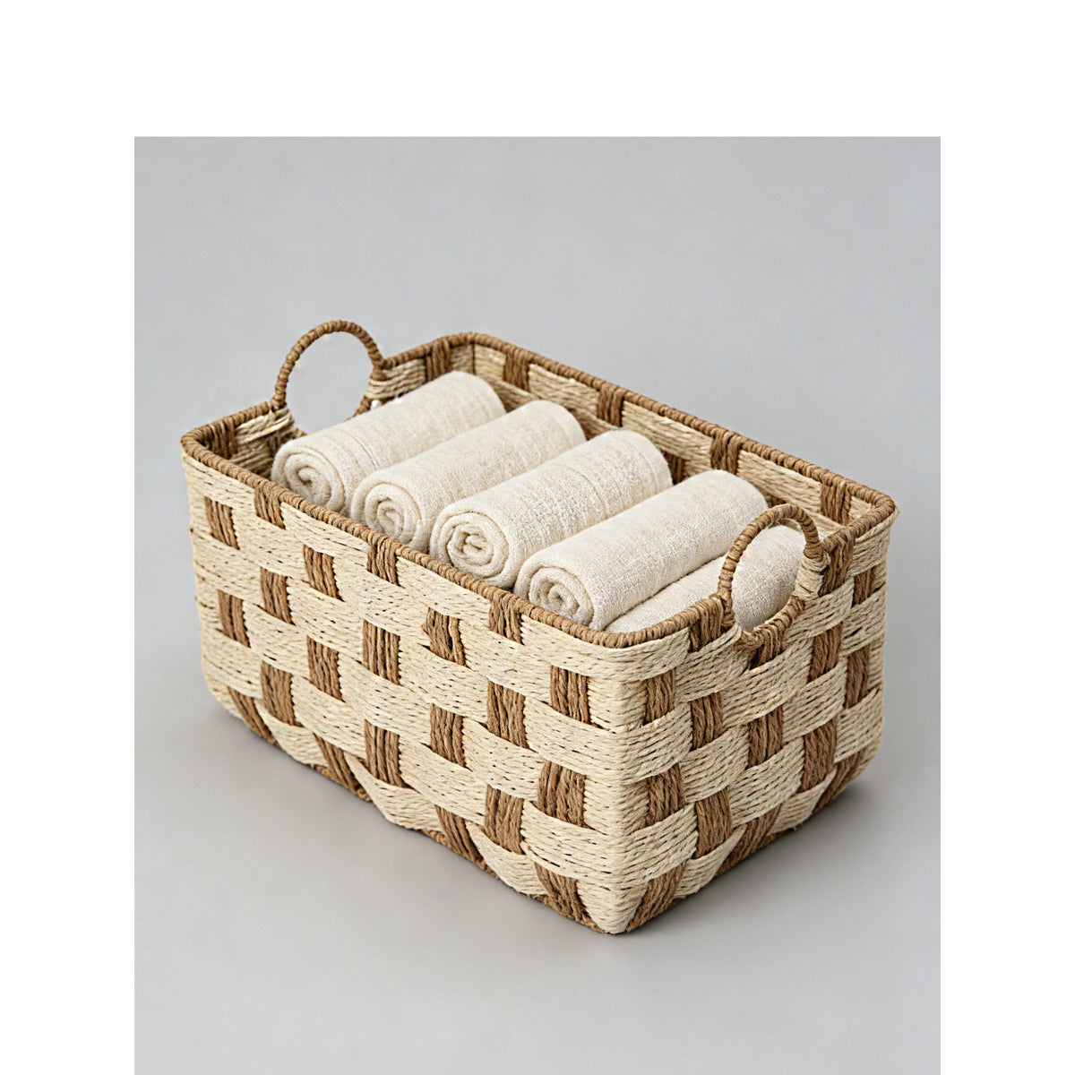 Handcrafted storage basket Acalora