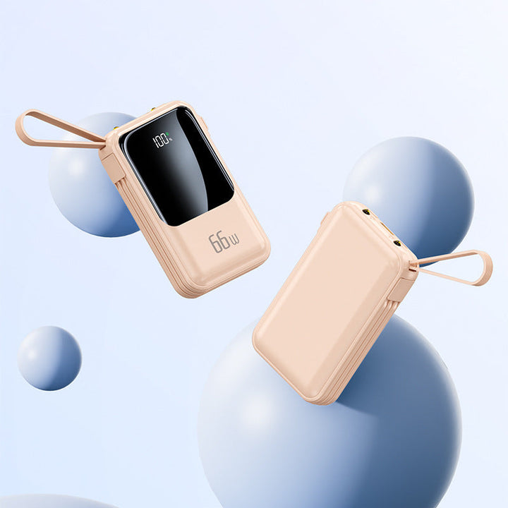 Portable power bank with 66W fast charging function and digital display Kalsten