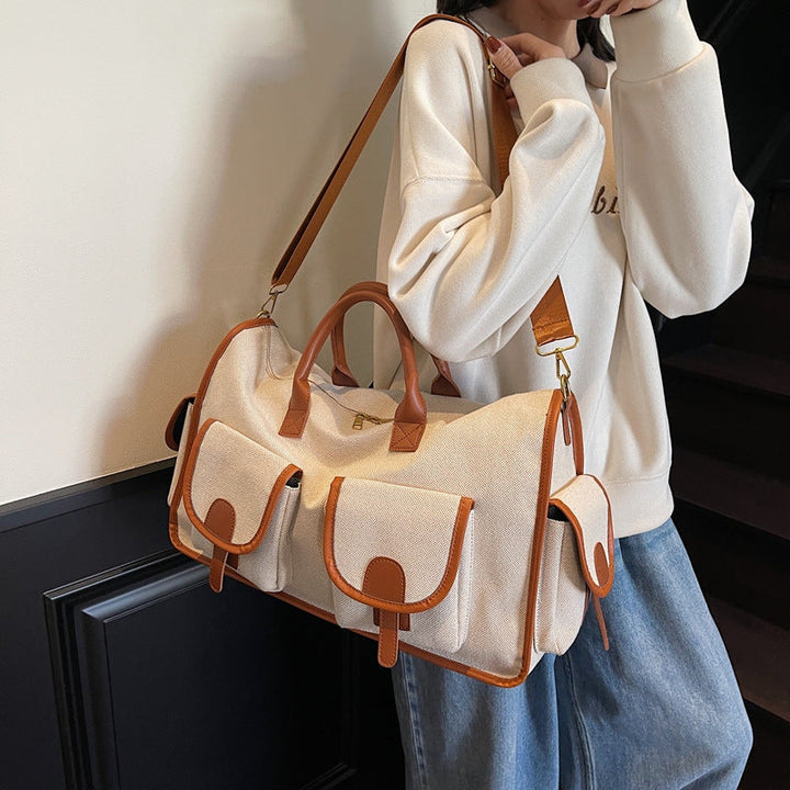 Elegant Leisure Duffel Bag with Multiple Compartments Kalsten