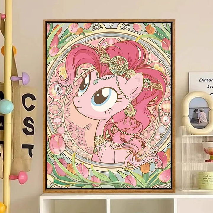 Cartoon-Inspired Fantasy Character Canvas Art Print Kalsten