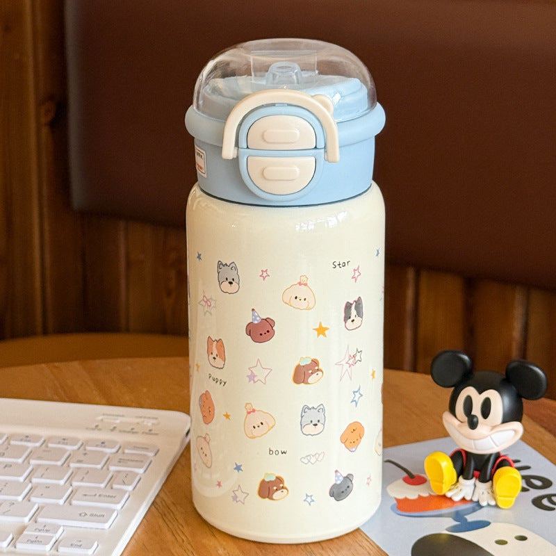 Women’s insulated water bottle with secure closure system Kalsten