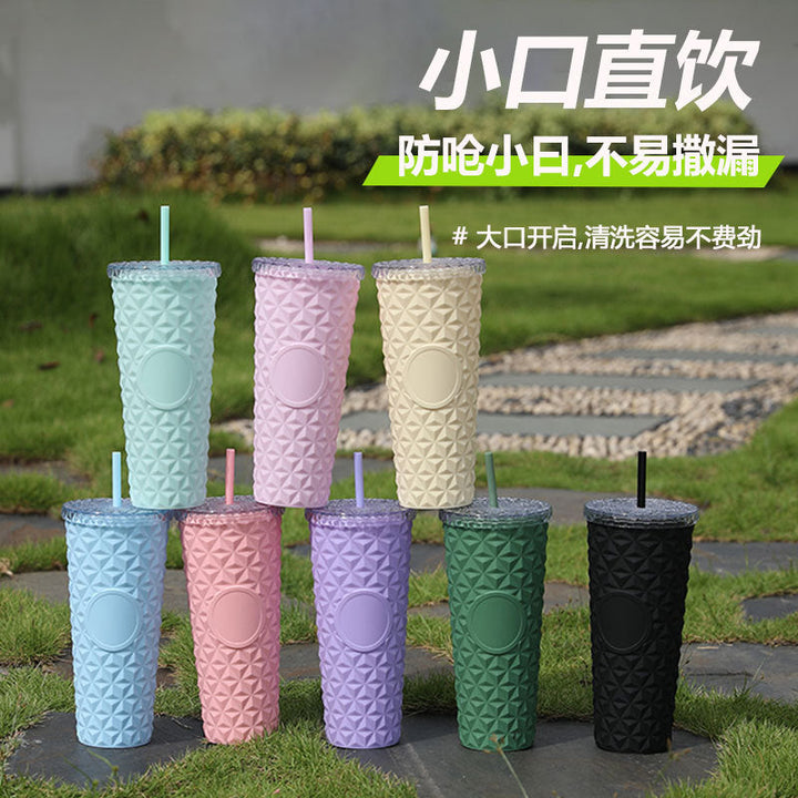 Women's Creative Drinking Cup with Decorative Surface Kalsten