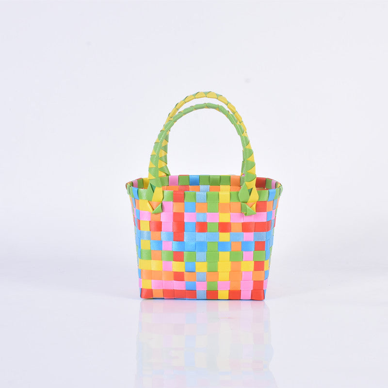 Playful and Practical Basket Bag Acalora