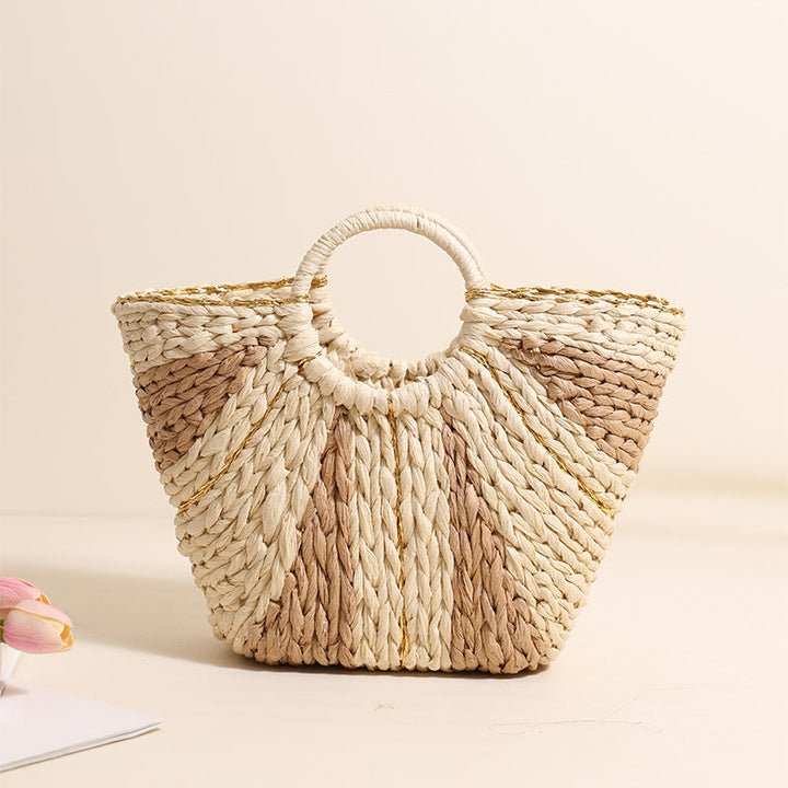 Handcrafted basket bag with innovative design Kalsten
