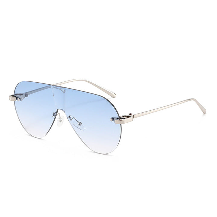 Ladies Oversized Sunglasses in Modern Aviator Style Kalsten
