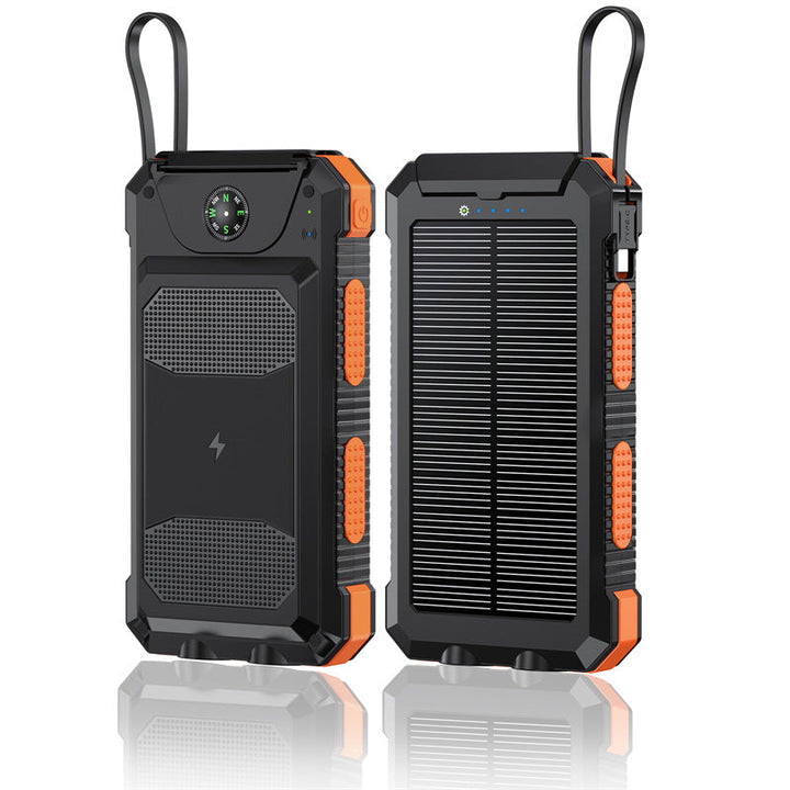 Waterproof Solar Power Bank with Built-in Compass Kalsten