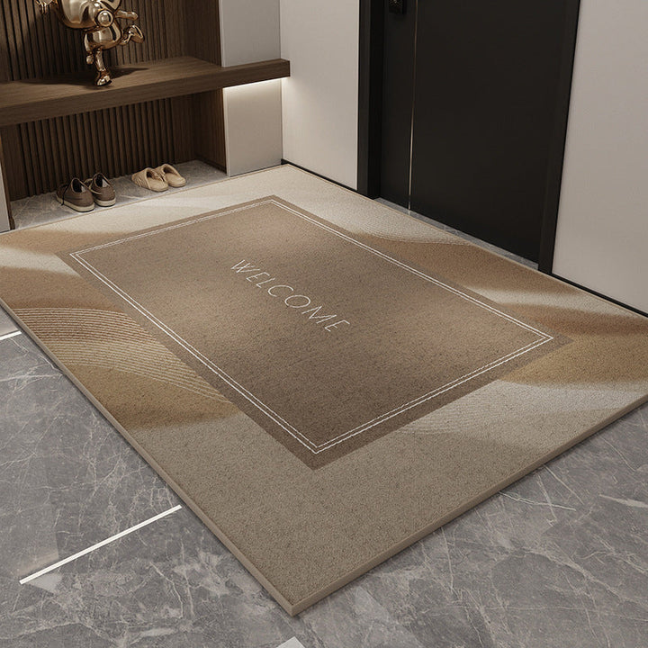 Elegant Tropical-Themed Entryway Mat Kalsten