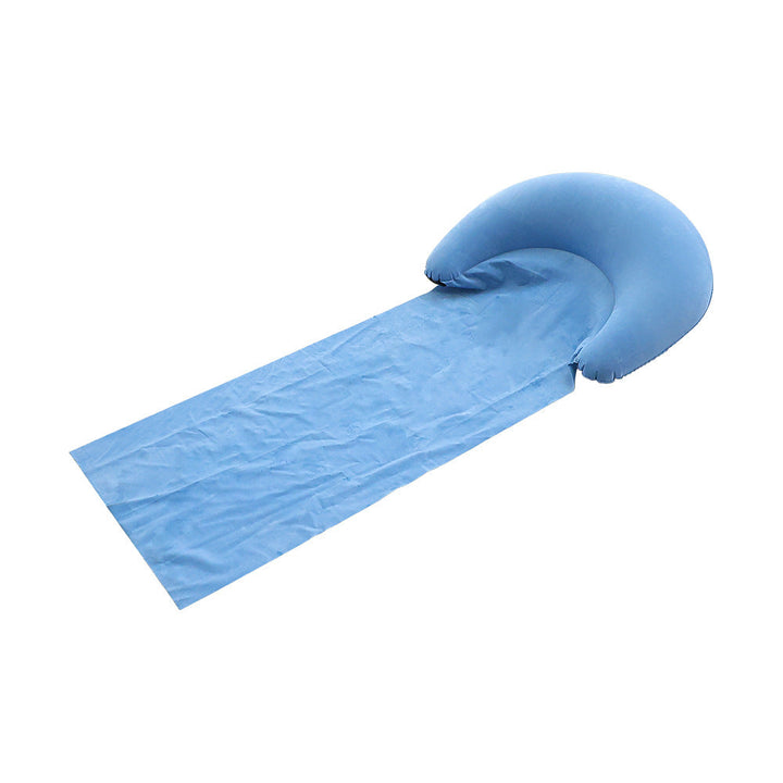Women Inflatable Relax Lounger with Integrated Headrest Kalsten