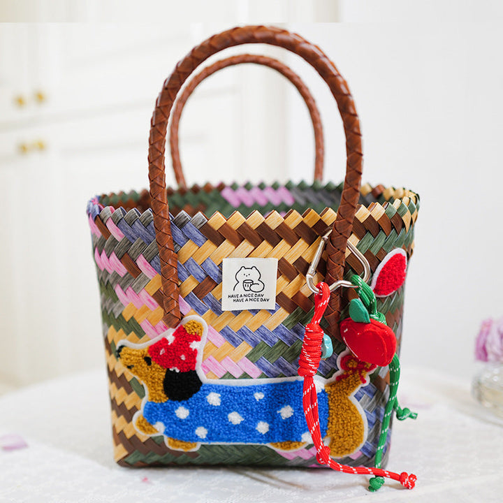 Handmade basket bag Kalsten