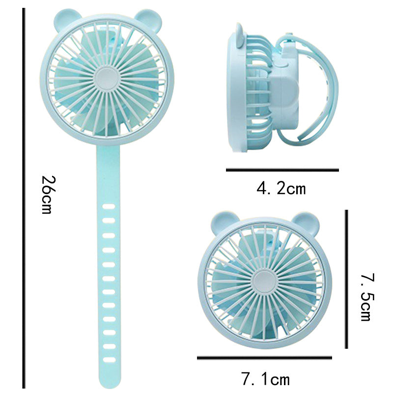 Unisex Portable Handheld Fan with Carry Strap Kalsten