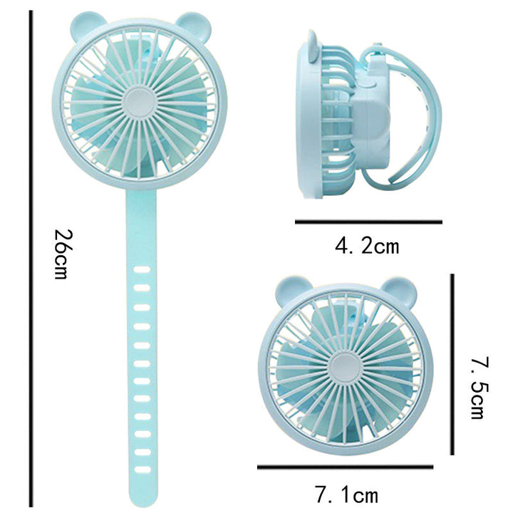 Unisex Portable Handheld Fan with Carry Strap Kalsten
