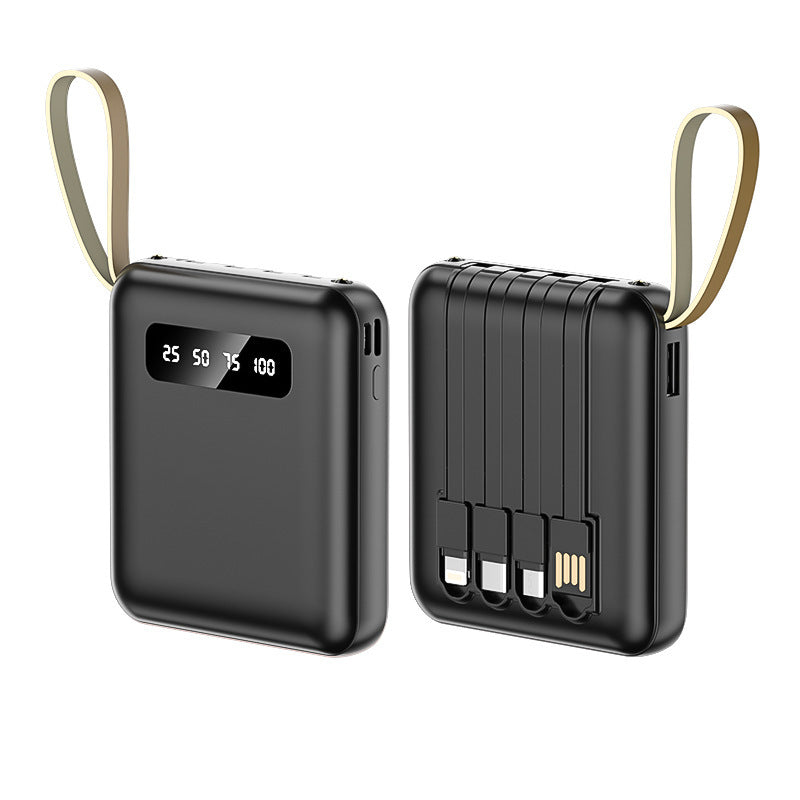 Multifunctional Power Bank with Integrated Cable System Kalsten