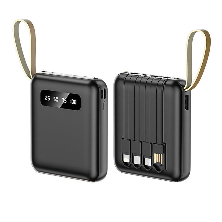 Multifunctional Power Bank with Integrated Cable System Kalsten