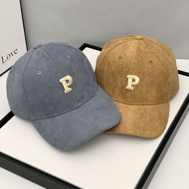 Women's Corduroy Adjustable Baseball Cap Kalsten