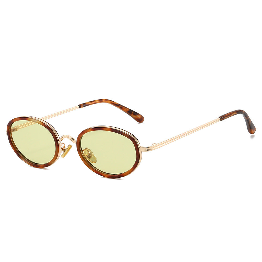 Women's fashionable sunglasses with high-quality frame and round lenses Kalsten