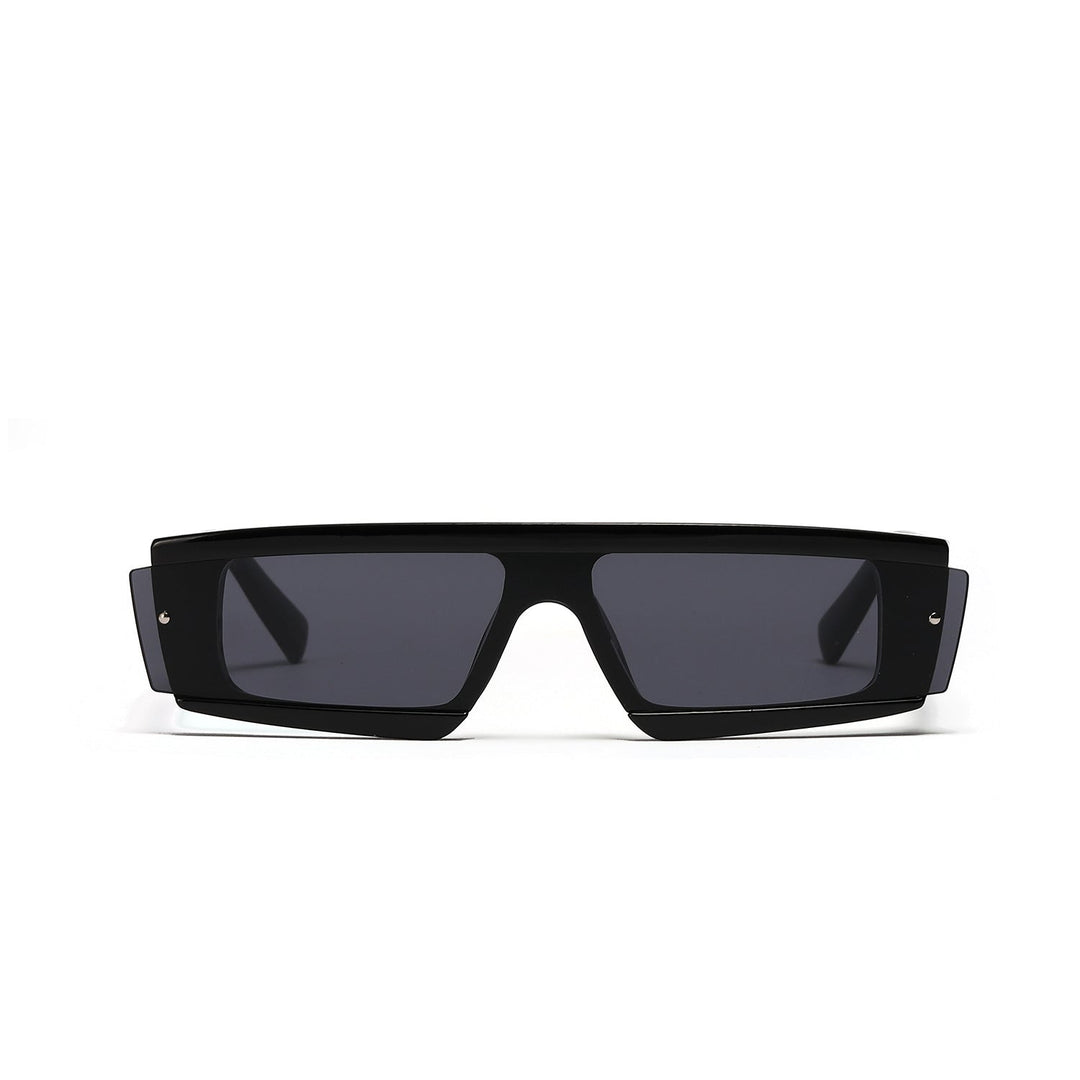 Women's oversized rectangular sunglasses with fashionable tortoiseshell design Kalsten