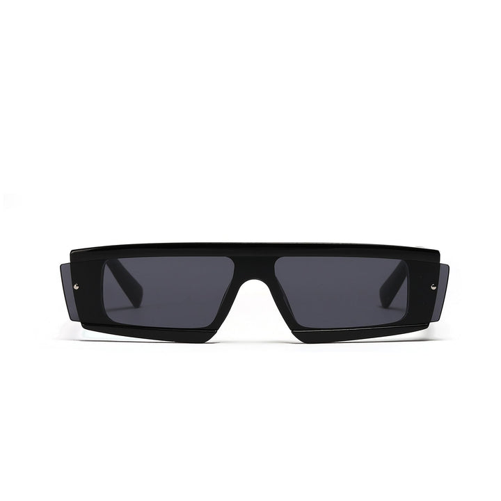 Women's oversized rectangular sunglasses with fashionable tortoiseshell design Kalsten