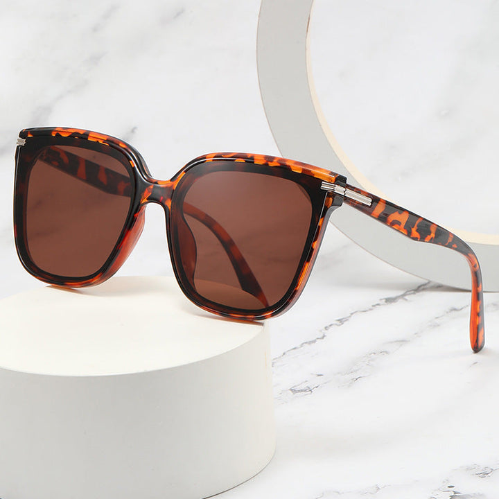 Women's Oversized Sunglasses with Fashionable Pattern Kalsten