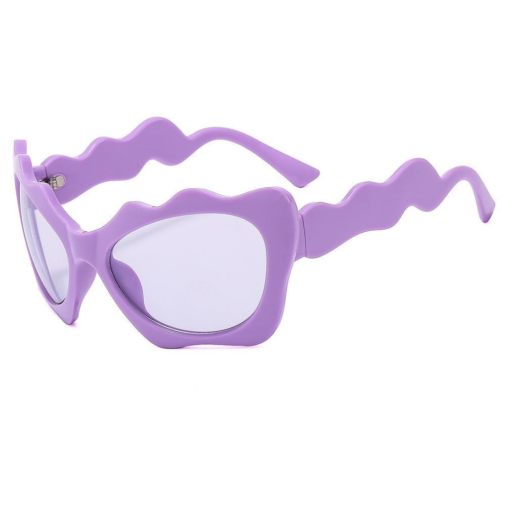 Ladies sunglasses in creative wave design Kalsten