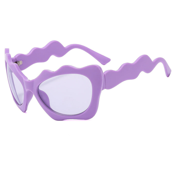 Ladies sunglasses in creative wave design Kalsten