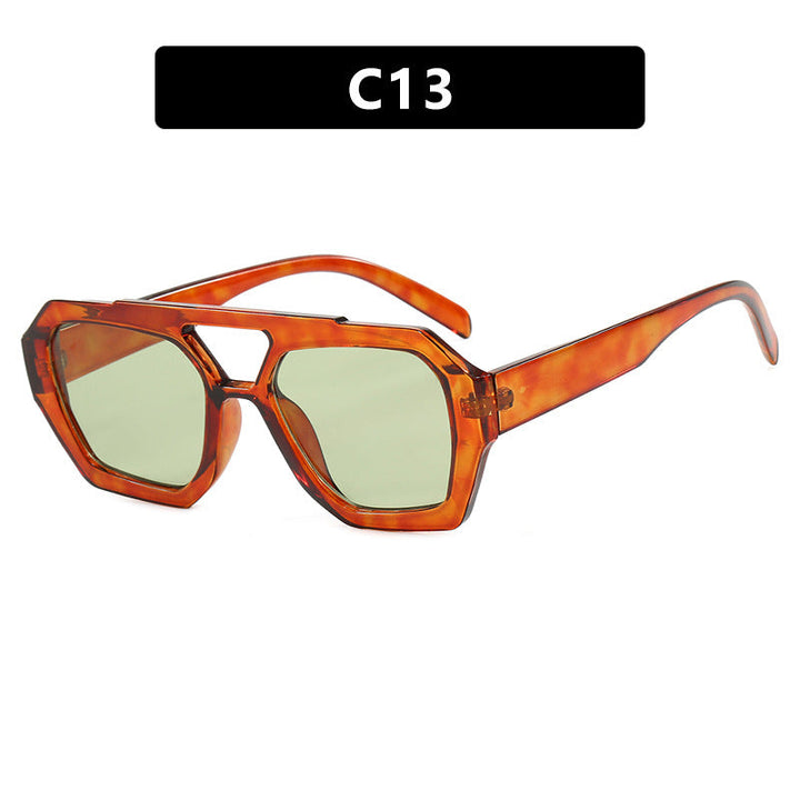 Ladies stylish sunglasses in distinctive octagonal design Kalsten