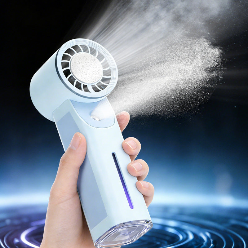 Women's Portable Battery Handheld Fan with Variable Speed Control Kalsten