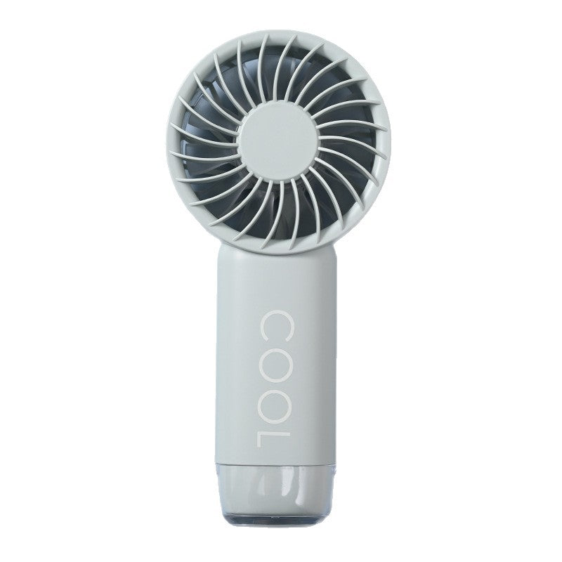 Unisex mini portable hand fan with rechargeable battery and quiet motor Kalsten