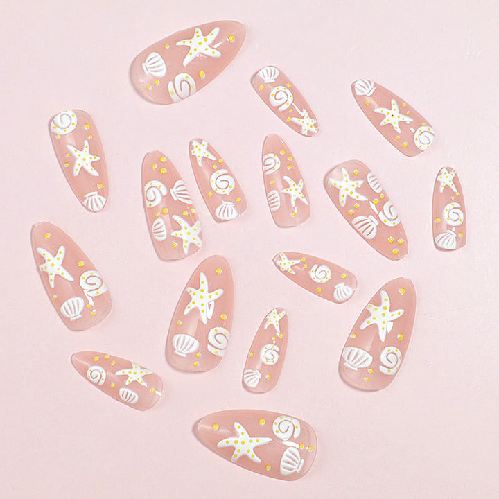Coastal Themed Press-On Nails Kalsten