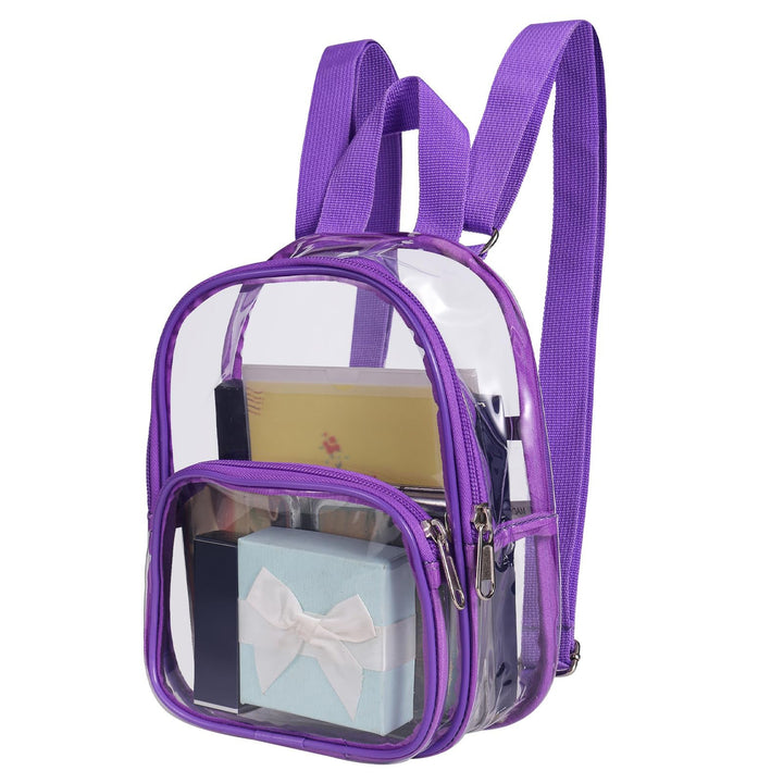 Unisex transparent backpack with multiple compartments Kalsten