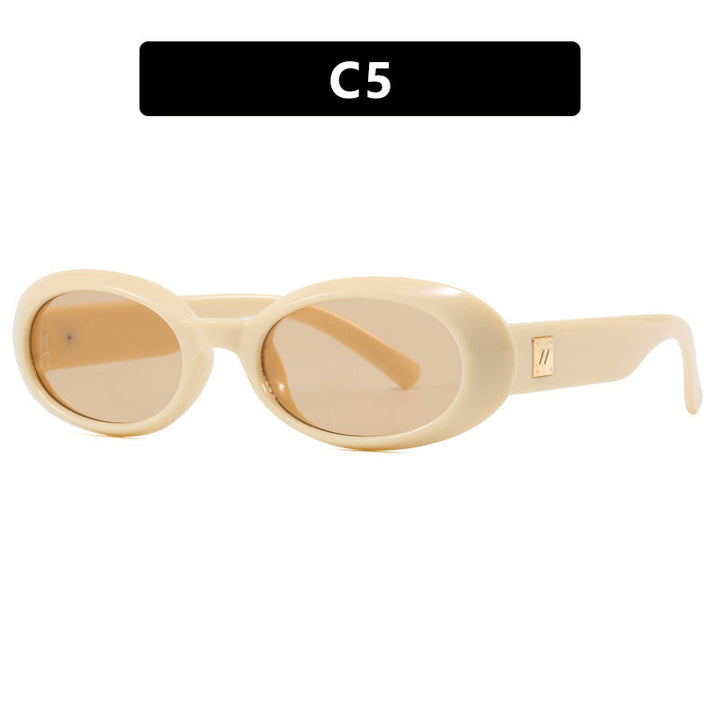 Ladies exclusive sunglasses in elegant oval design Kalsten
