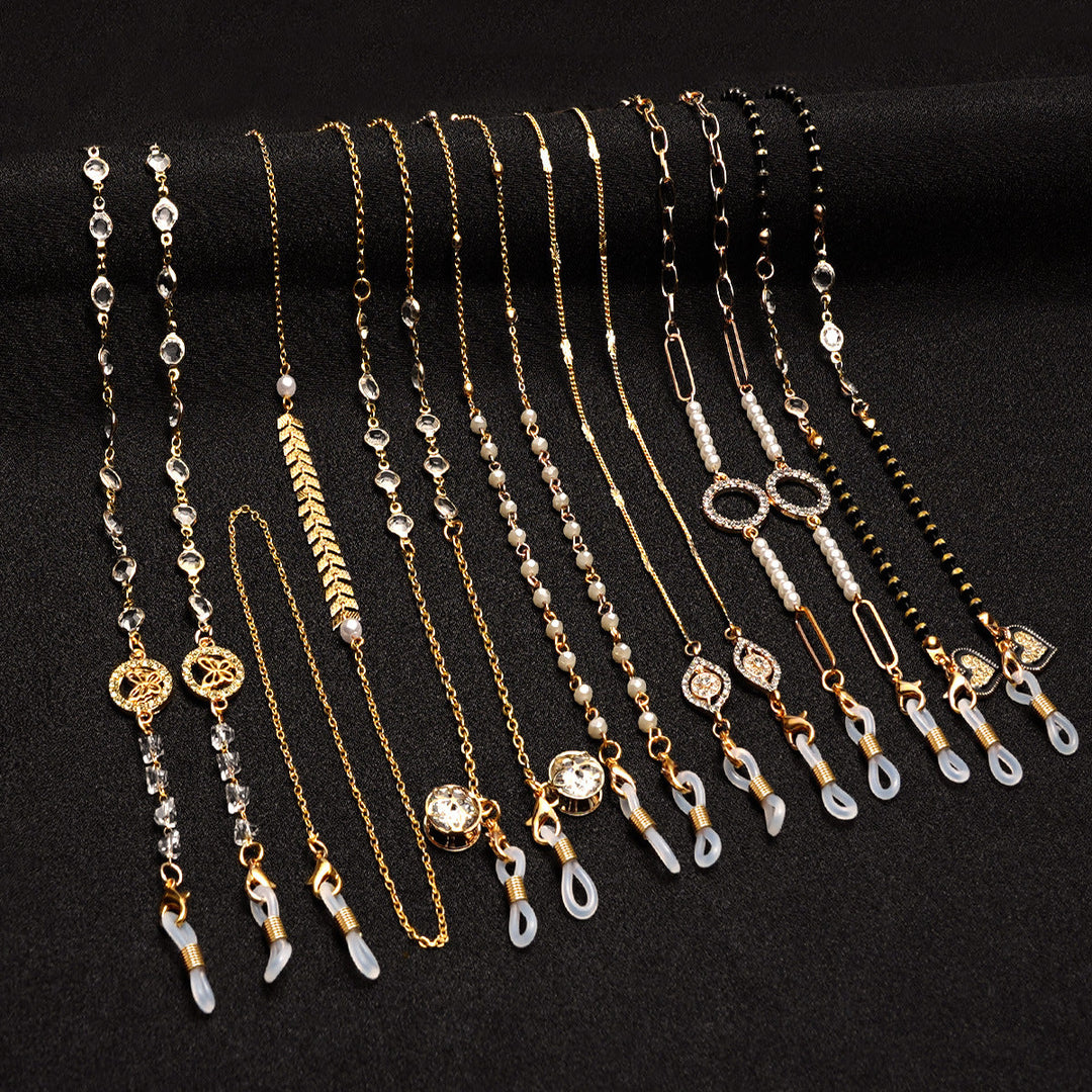 Delicate Layered Eyewear Chain Kalsten