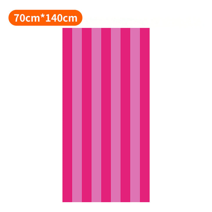Beach towel with colorful stripe pattern Kalsten