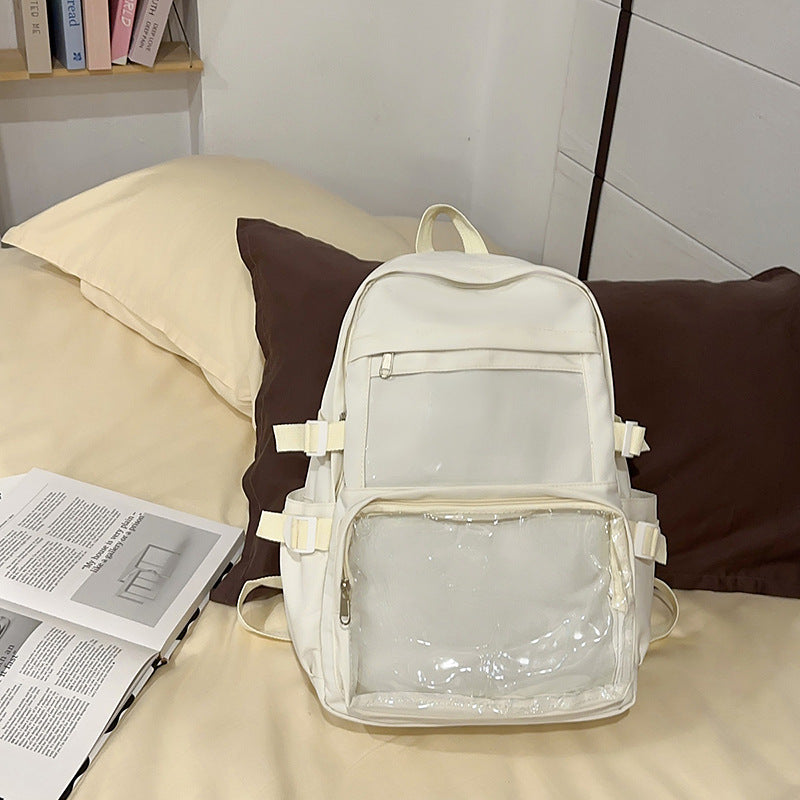 Clear Front Multi-Pocket Backpack Kalsten