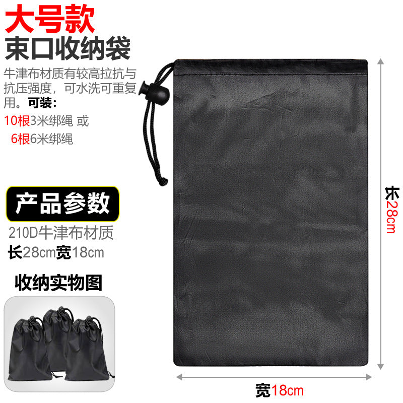 High-load abseiling rope with carabiner hook Kalsten