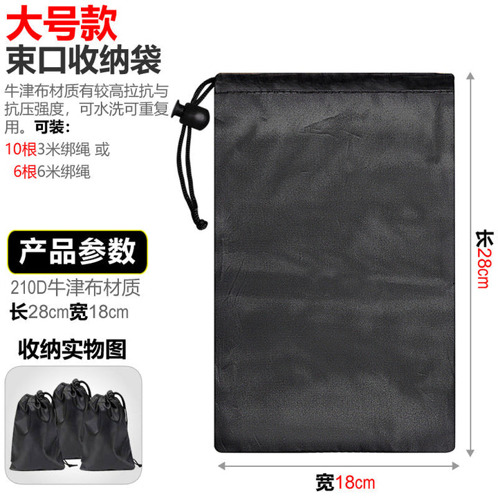 High-load abseiling rope with carabiner hook Kalsten