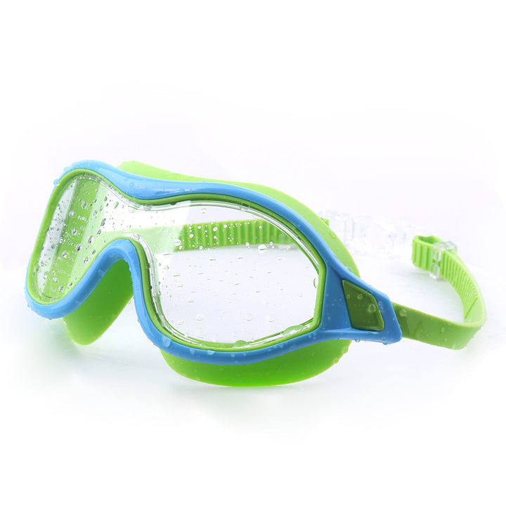 Powerful swim mask with wide lenses and anti-fog coating Kalsten