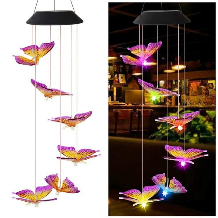Decorative Flamingo Hanging Mobile Wind Chime Garden Ornament Kalsten