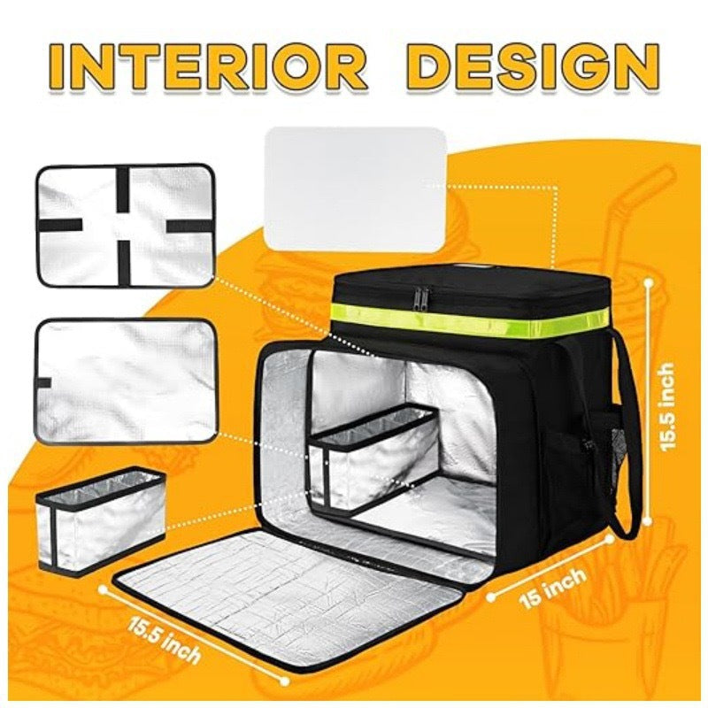 Women Multi-functional Cooler Bag with Integrated Insulation and Compartments Kalsten