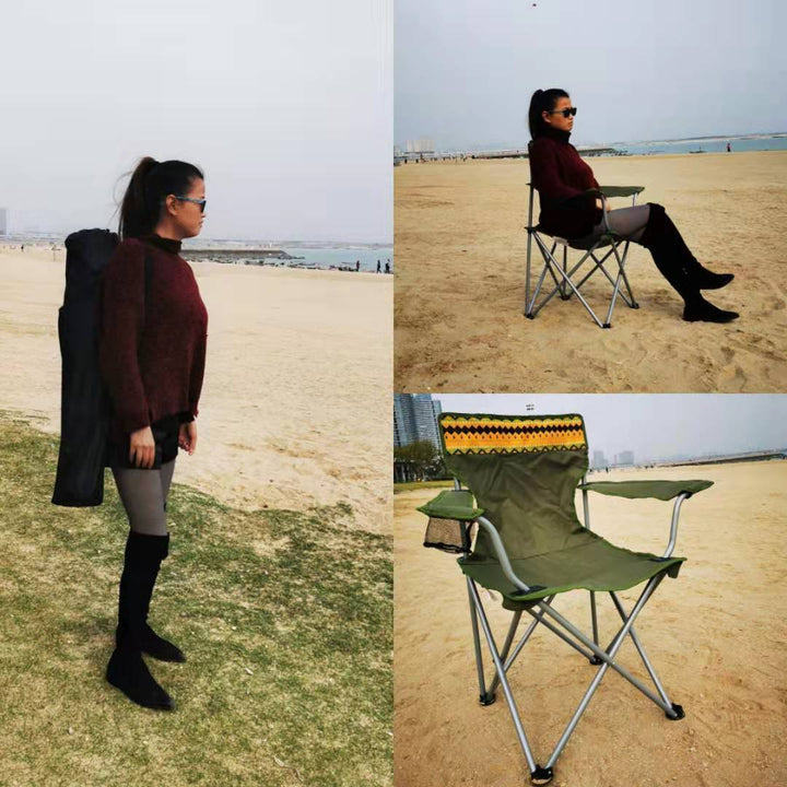 Women Comfortable Outdoor Folding Chair Kalsten