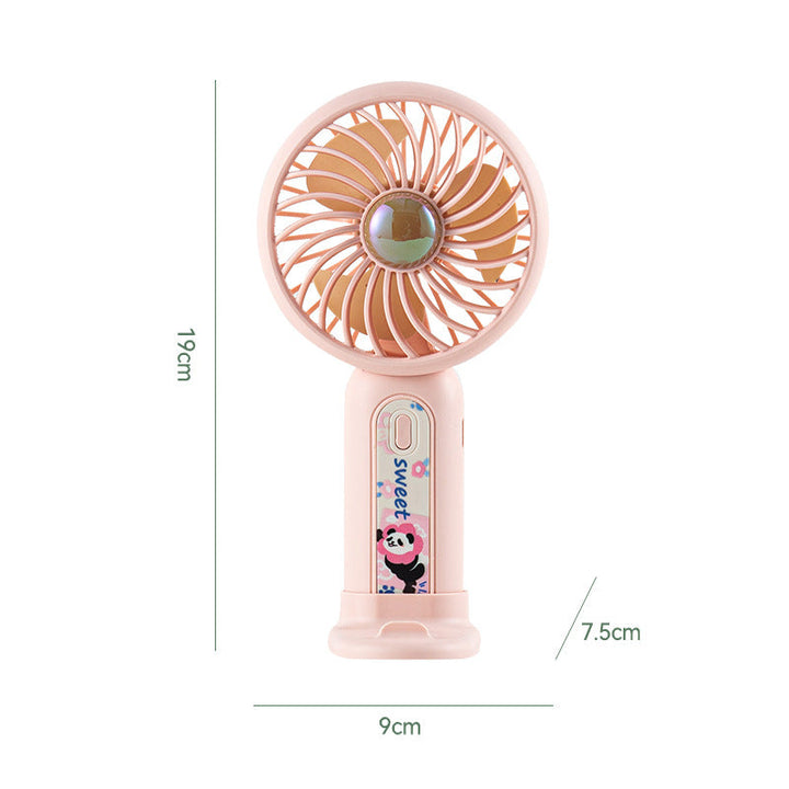 Women's Portable Mini Fan with Cute Panda Design Kalsten