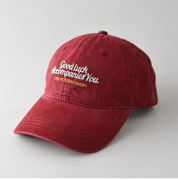 Men's Embroidered Cotton Baseball Cap Kalsten