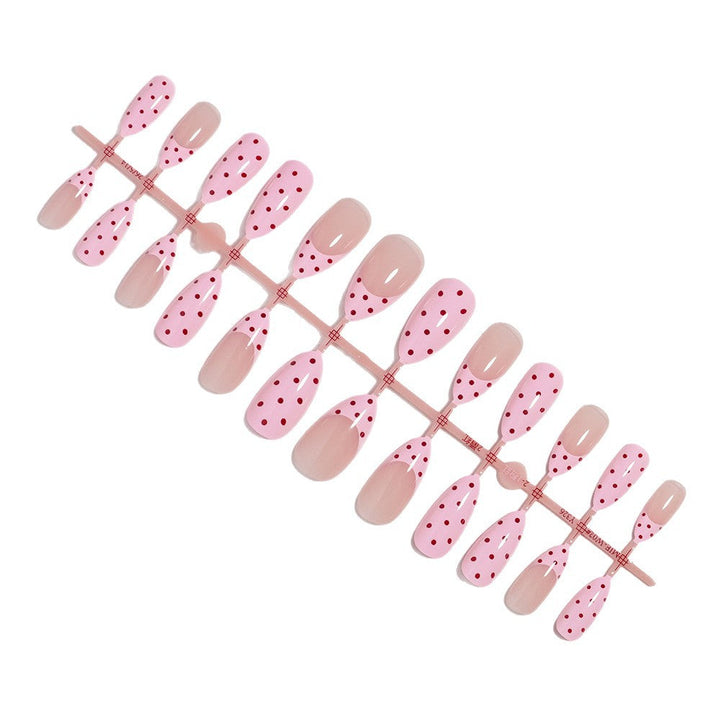 Artistic Polka Dot Press-On Nail Design Kalsten