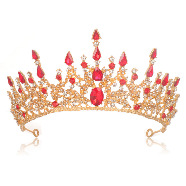 Women Elegant Tiara with Sparkling Crystals Kalsten