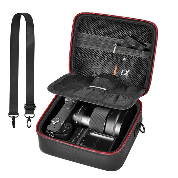 Camera bag with careful interior division Kalsten