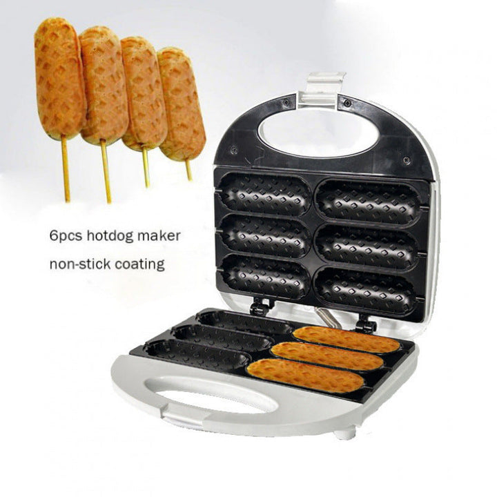 Multi-Cavity Waffle Maker with Non-Stick Plates Kalsten