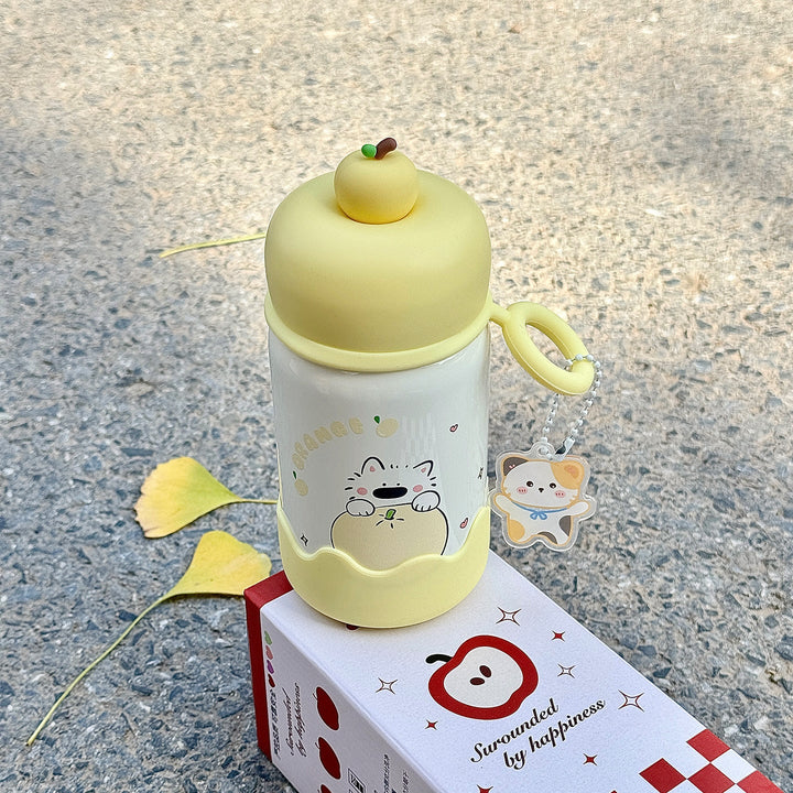 Women's water bottle with interactive fruit lid Kalsten
