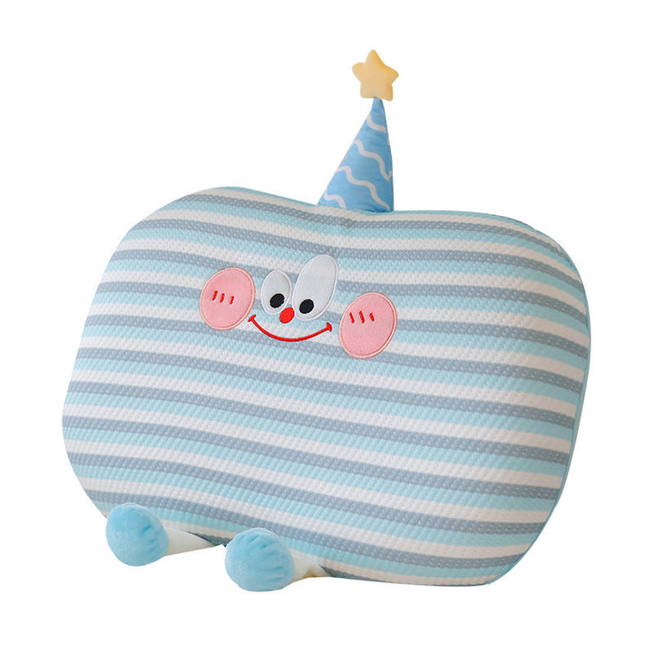Plush pillow in cookie shape with cute face Kalsten