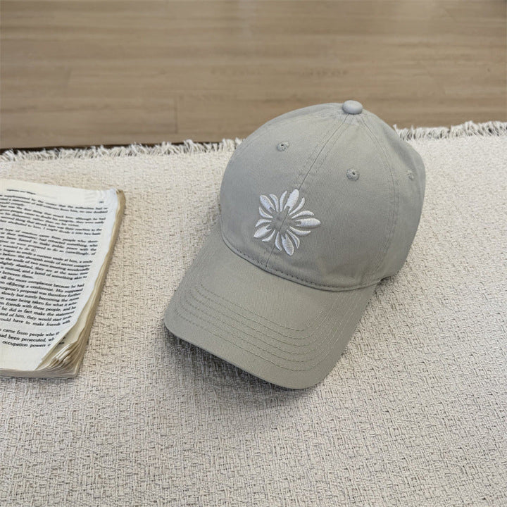 Women's Floral Embroidered Baseball Cap Kalsten