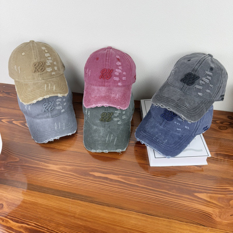 Men's Distressed Casual Baseball Cap Kalsten 1784270844